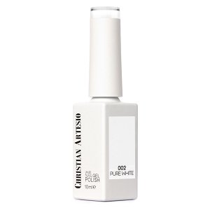 Gel Nail Polish No. 002 Pure White White, 10 ml – Christian Artesio