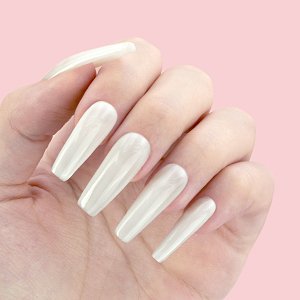 Nail Gel Polish Rubber Base No 006 White 10ml