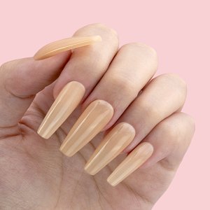 Nail Gel Polish Rubber Base No 007 Beige 10ml