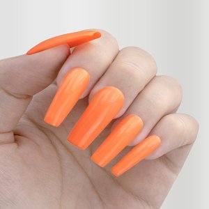 Gel Nail Polish No 012 Carrot Neon Orange 10ml - Christian Artesio