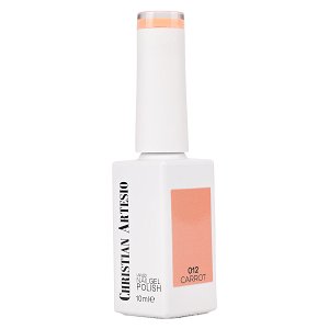 Gel Nail Polish No 012 Carrot Neon Orange 10ml - Christian Artesio