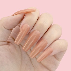 Nail Gel Polish Rubber Base No 014 Beige/Pink 10ml