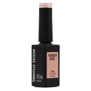 Nail Gel Polish Rubber Base No 014 Beige/Pink 10ml