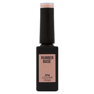 Nail Gel Polish Rubber Base No 014 Beige/Pink 10ml