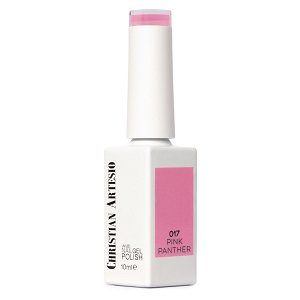 Gel Nail Polish No 017 Pink Panther Pink Mauve 10ml - Christian Artesio