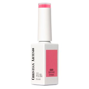 Nail Gel Polish No 020 Deep Pink Neon Pink 10ml - Christian Artesio
