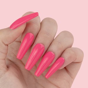 Gel Nail Polish No 021 Deep Pink Neon Pink 10ml - Christian Artesio