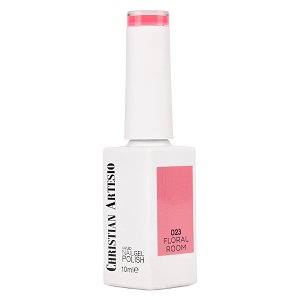 Gel Nail Polish No 023 Floral Room Neon Pink 10ml - Christian Artesio