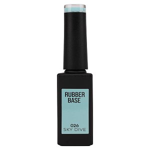 Nail Gel Polish Rubber Base Sky Dive No 026 Pastel Mint 10ml