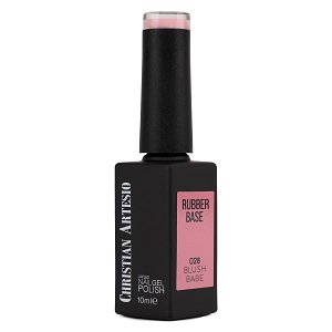 Nail Gel Polish Rubber Base Blush Babe No 028 Pink 10ml