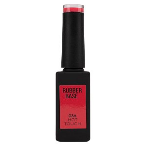 Nail Gel Polish Rubber Base Hot Touch No 036 Fuchsia 10ml