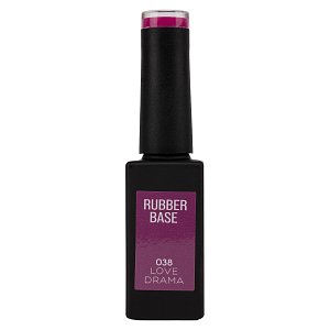 Nail Gel Polish Rubber Base Love Drama No 038 Purple Magenta 10ml