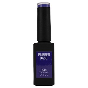 Nail Gel Polish Rubber Base Ocean Drive No 040 Purple 10ml