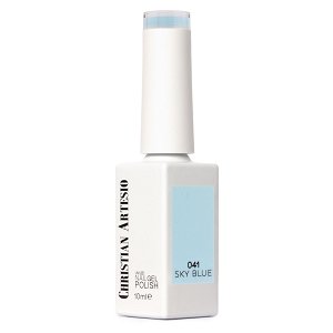 Gel Nail Polish No 041 Sky Blue Baby Blue 10ml - Christian Artesio