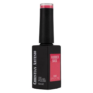 Nail Gel Polish Rubber Base Spicy Me No 042 Fuchsia 10ml