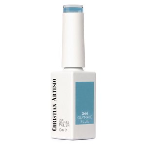 Gel Nail Polish No 044 Olympic Blue Sky Blue 10ml - Christian Artesio
