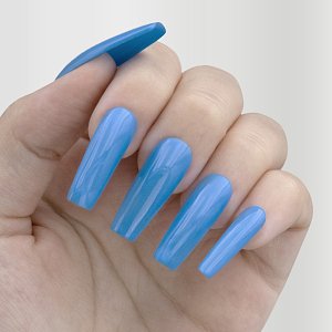 Gel Nail Polish No 044 Olympic Blue Sky Blue 10ml - Christian Artesio