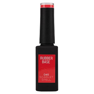 Nail Gel Polish Rubber Base Scarlet Spell No 045 Fuchsia 10ml