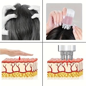 Scalp Applicator Liquid Comb 1pc