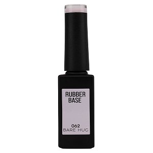 Nail Gel Polish Rubber Base Bare Hug No 062 Soft Pink 10ml