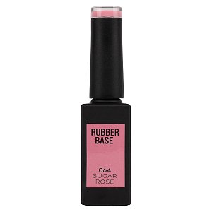 UV/Led Gel Nagellack Rubber Base Sugar Rose No 064 Rosa 10ml