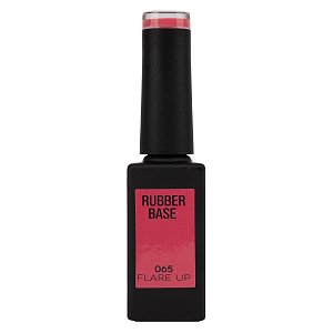 Nail Gel Polish Rubber Base Flare Up No 065 Fuchsia 10ml