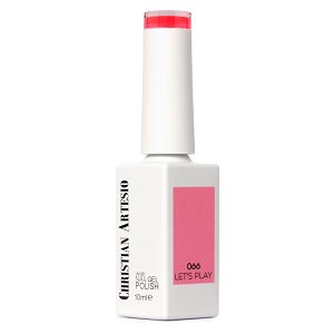 Gel Nail Polish No 066 Let's Play Fuchsia 10ml - Christian Artesio