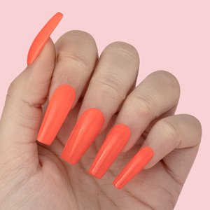 UV Nagellack No 068 Living Coral Neonkoralle 10ml – Christian Artesio