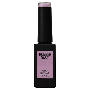 Ημιμόνιμο Βερνίκι Rubber Base Royal Tease No 069 Ροζ 10ml
