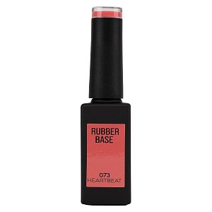 Nail Gel Polish Rubber Base Heartbeat No 073 Coral 10ml
