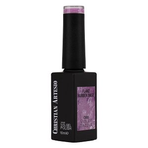 UV/Led Nagellack Gel Rubber Base Violet Dazzle No 088 Lila Flieder Flakes 10ml