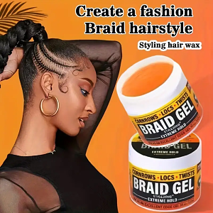 Hair Gel for Dreadlocks and Braids – Strong Hold & Styling 120ml