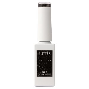 Ημιμόνιμο Βερνίκι Νυχιών Νο 092 Μαύρο Χρυσό Fine Glitter 10ml - Christian Artesio