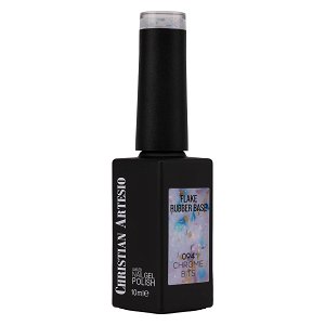 UV/Led Gel Nagellack Rubber Base Chrome Bits No 094 Milchige Pailletten Flakes 10ml