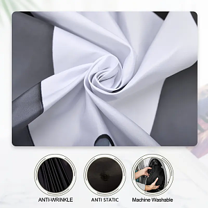 Barber Haircut Cape with Tuxedo Design – Durable & Waterproof
