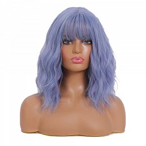 Synthetic Hair Wig Lila Frame