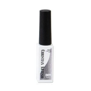 Nail Gel Polish Liner No 009 Silver Metallic 8ml