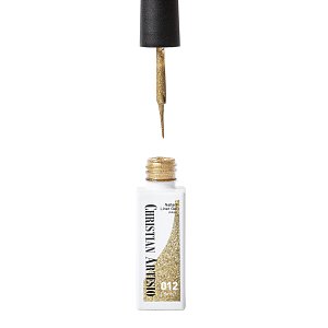 Nail Gel Polish Liner No 012 Gold Glitter 8ml