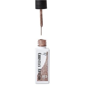 Nail Gel Polish Liner No 013 Pink/Golden Glitter 8ml