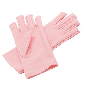 Pink Uv Protection Gloves