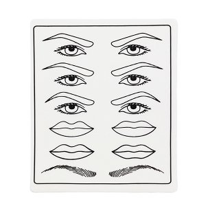 Lip/Eyebrow Tattoo Practice Silicone