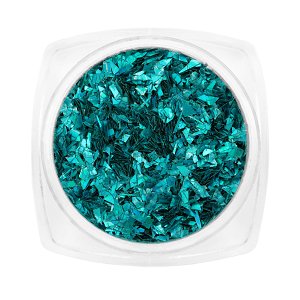 Nail Accessories Flakes Turquoise 3g