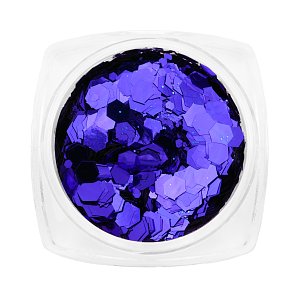 Nail Accessories Flakes Purple 3g