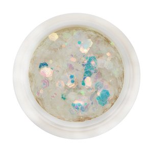 Pailletten weiss irisierend, 3 g