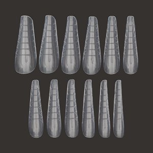 Dual form Tips Russian Almond 120pcs
