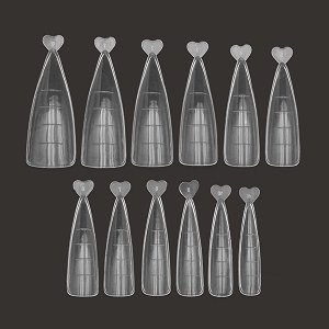 Dual forms Tips Stiletto 120pcs
