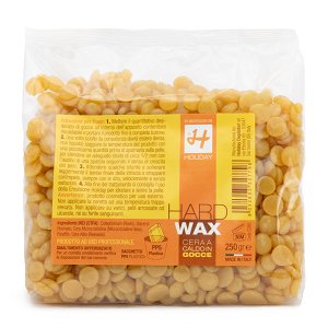 HARD WAX NATURAL in BEADS 250g