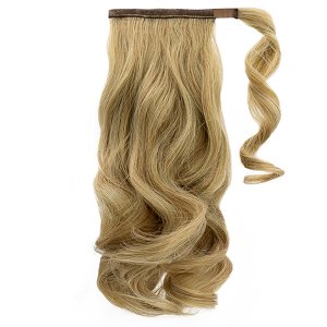 Haarteil Zopf Clip in gewellt, 50cm, 85g, PURE & OAK #6