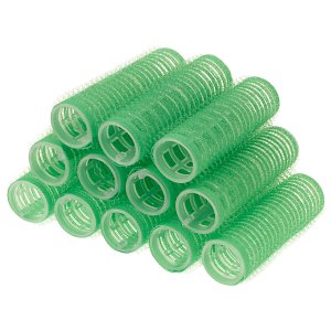 Velcro Rollers Green 21mm 12pcs