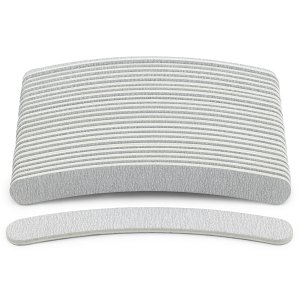 Nail File Gray Banana 150/180 set of 25pcs